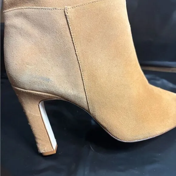 Larroudé Cindy 95MM Suede Boots size 9
