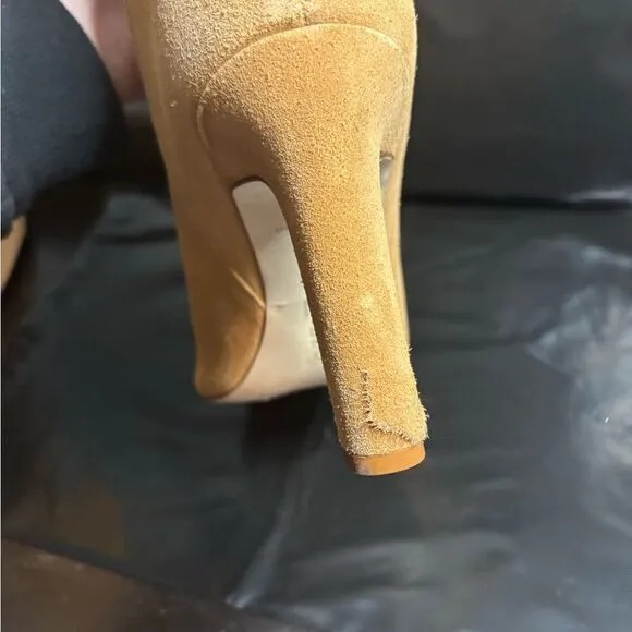 Larroudé Cindy 95MM Suede Boots size 9