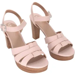 Lauren Ralph Lauren Womens Soffia Ankle-Strap Sli Light Pink 9.5M