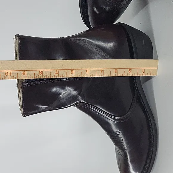 Leather Classics Dress Western Boots size 10 2E