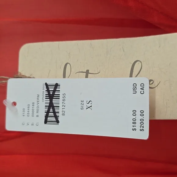 Let‎ me be  V neck Shirred waist orange dress