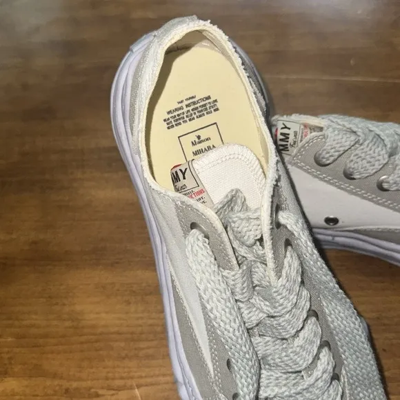 Light gray and white shoes never worn