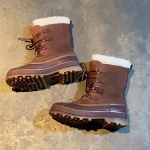 Like New - Sorel Caribou Leather Boots