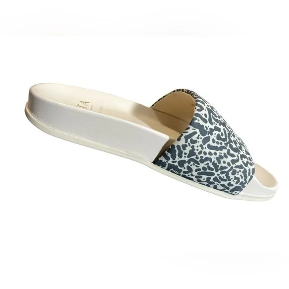 Lita By Ciara King Cheetah Print Slides‎ sandals slip on size EU 39 US 8/8.5