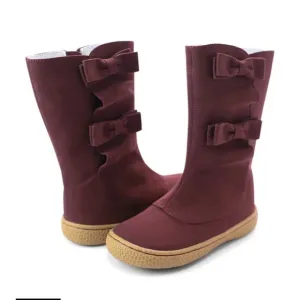 Livie and Luca Bobbie Burgendy Boots size 1Y