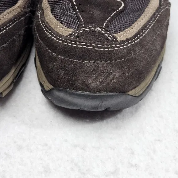 LL Bean Tek Leather Hiking Boots Mens 12 Wide #258265 Waterproof Primaloft