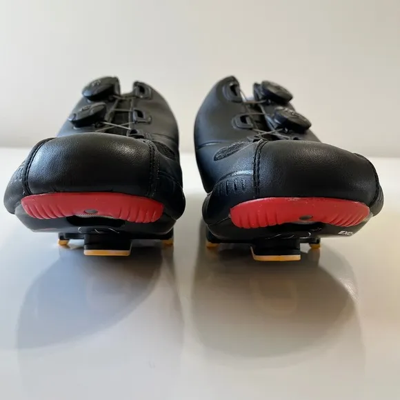 Louis Garneau Course 2LS HRS 300 Cycling Shoes Ergo Air Zone Black Red