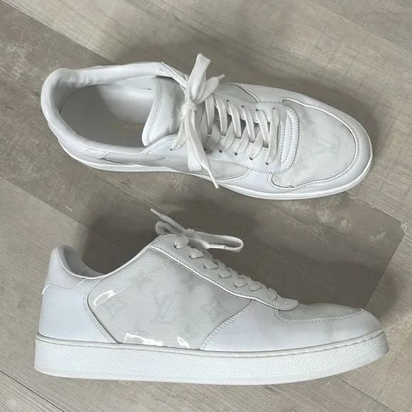 Louis Vuitton Rivoli Monogram Leather Low Trainer Men’s Sneakers