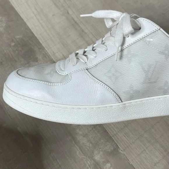 Louis Vuitton Rivoli Monogram Leather Low Trainer Men’s Sneakers