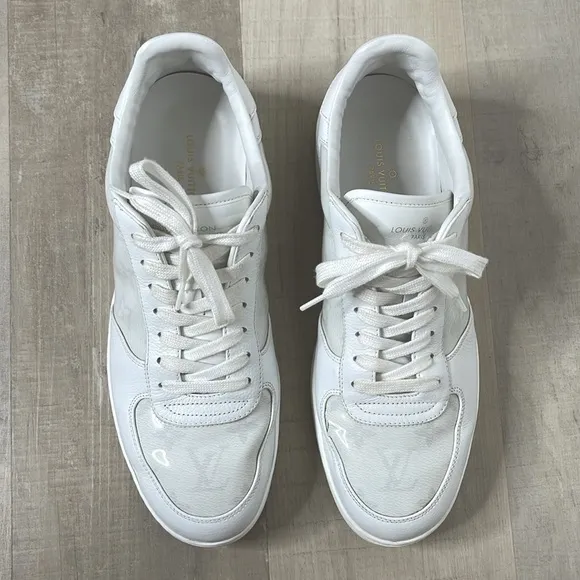 Louis Vuitton Rivoli Monogram Leather Low Trainer Men’s Sneakers