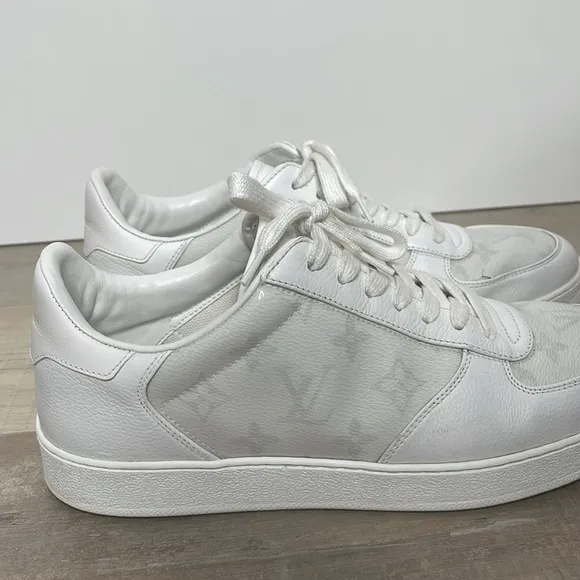Louis Vuitton Rivoli Monogram Leather Low Trainer Men’s Sneakers