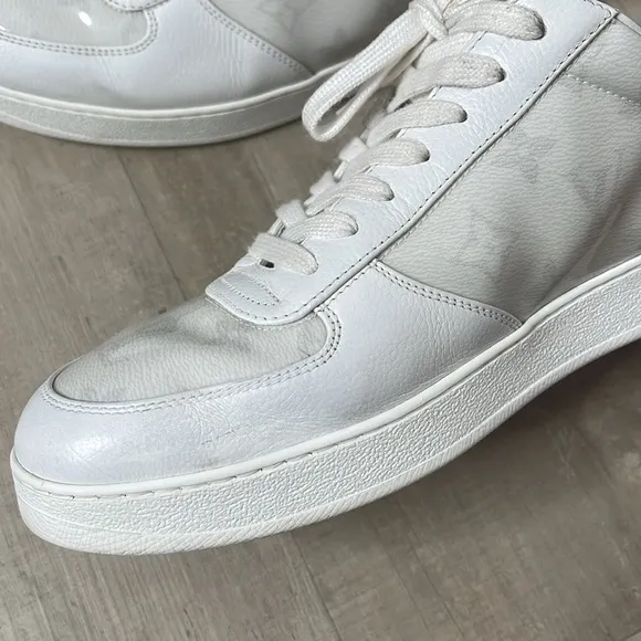 Louis Vuitton Rivoli Monogram Leather Low Trainer Men’s Sneakers