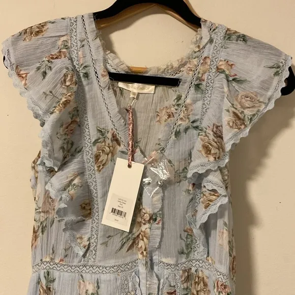 LoveShackFancy India Dress Peri Size M MSRP $345