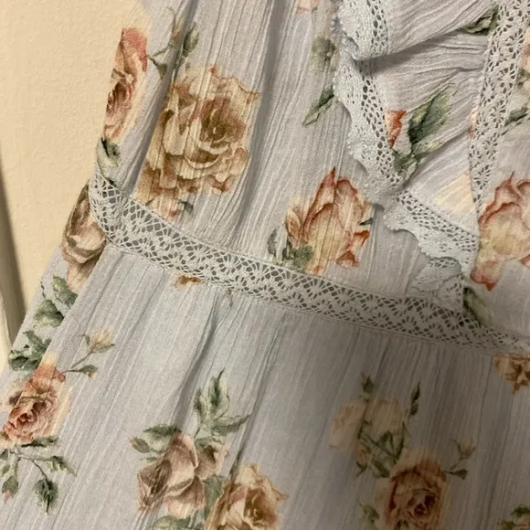 LoveShackFancy India Dress Peri Size M MSRP $345