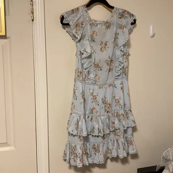 LoveShackFancy India Dress Peri Size M MSRP $345