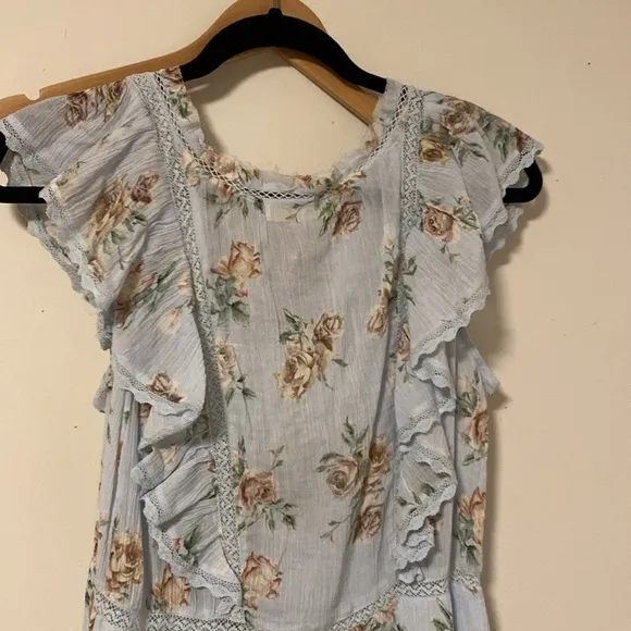LoveShackFancy India Dress Peri Size M MSRP $345