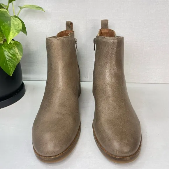 Lucky Brand Pedera Boot Chelsea Leather Caramel 9M , E‎ 547