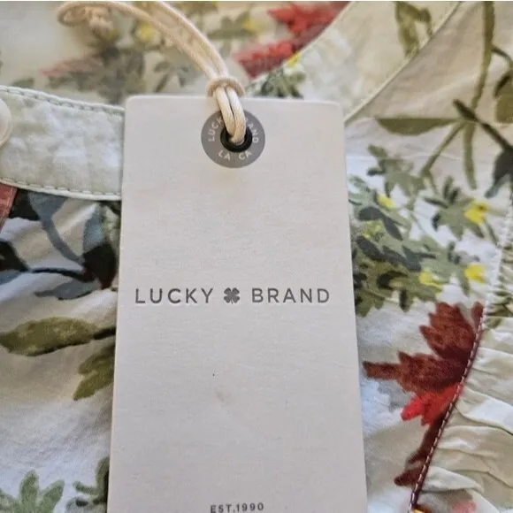 Lucky Puff Sleeve Floral Dress