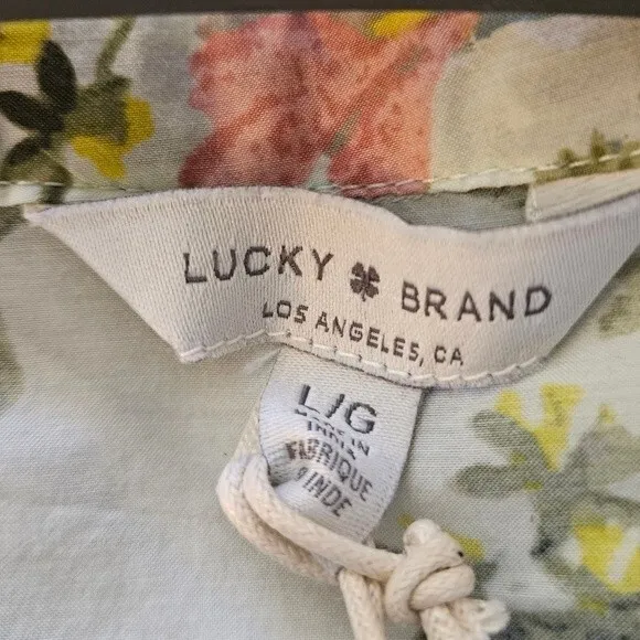 Lucky Puff Sleeve Floral Dress