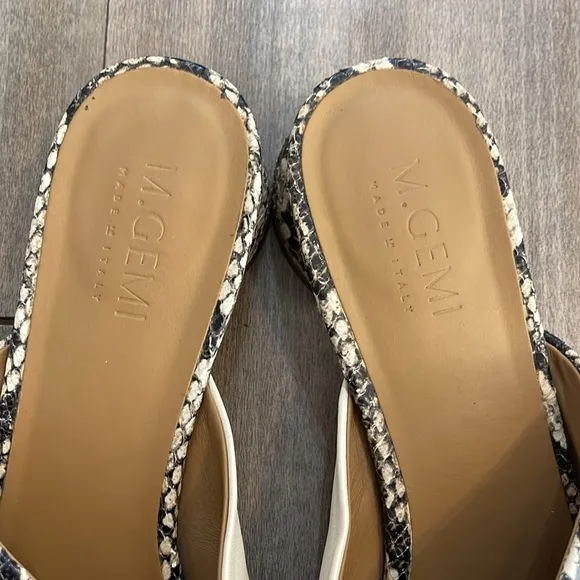 M. Gemi Ilaria Sandals Size 39.5