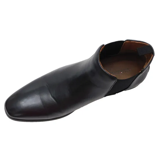 M69 Tommy Hilfiger Black Sesame Chelsea Dress Boots 13 M