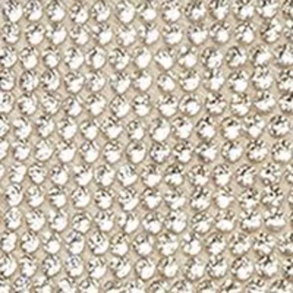MADDEN GIRL Womens Silver Rhinestone Cody-r Pointed Toe Flare Zip-Up Boots 5 M