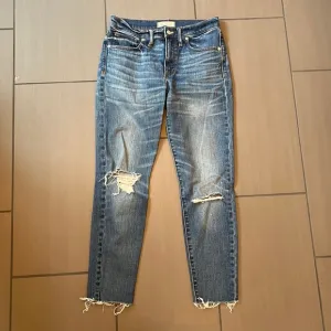 MADEWELL 9” High Riser Skinny Skinny Crop Jean