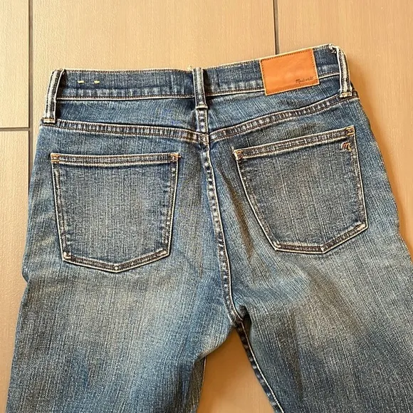 MADEWELL 9” High Riser Skinny Skinny Crop Jean