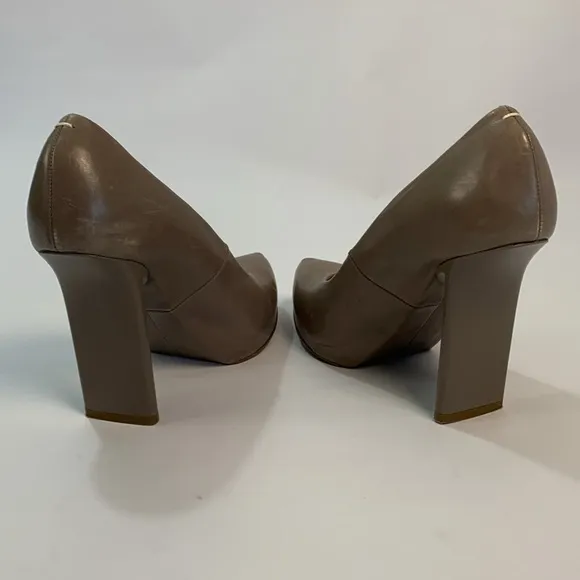 Maison Martin Margiela high Heels pumps Size 36.5 beige nude light grey
