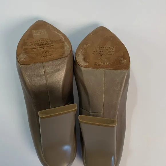 Maison Martin Margiela high Heels pumps Size 36.5 beige nude light grey