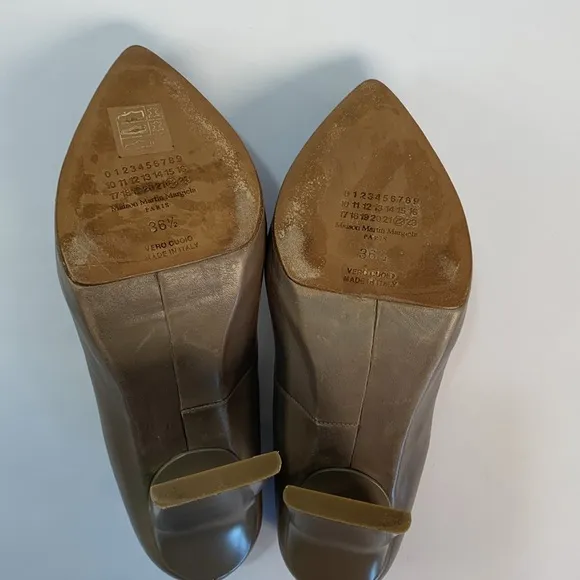 Maison Martin Margiela high Heels pumps Size 36.5 beige nude light grey