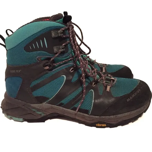 Mammut Raichle T Aenergy GTX Gore-tex Vibram Women’s Hiking Boots US 7.5