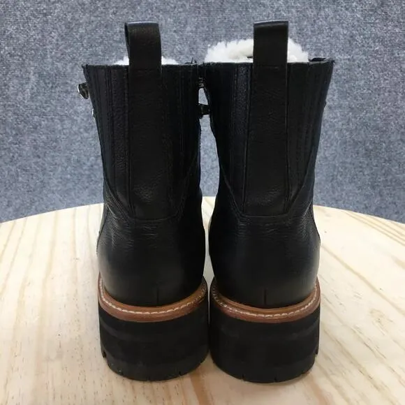 Marc Fisher Ltd Izzie Cold Weather Boots Black Leather - 9.5