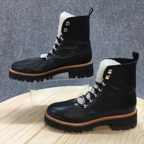 Marc Fisher Ltd Izzie Cold Weather Boots Black Leather - 9.5