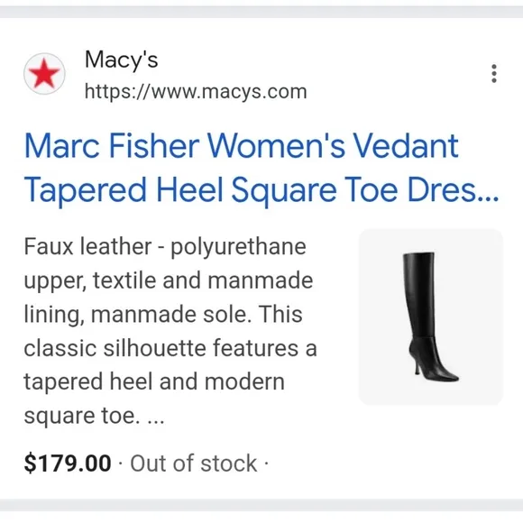 Marc Fisher Vedant Boots