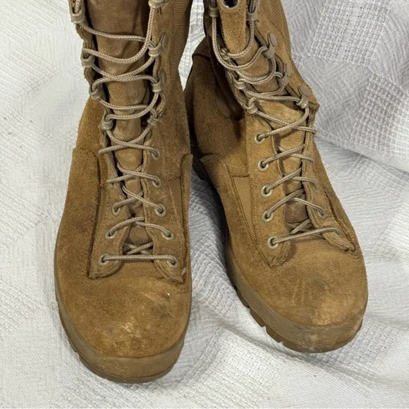 MCRAE Gore-Tex Coyote Men's Hot Weather Military Vibram Sole Combat Boots 5.5