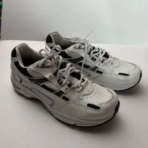 Men Vionic Walker Leather Waking Shoes 23MWALK White Navy‎ 100% Authentic USA  9