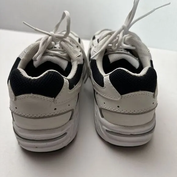 Men Vionic Walker Leather Waking Shoes 23MWALK White Navy‎ 100% Authentic USA  9