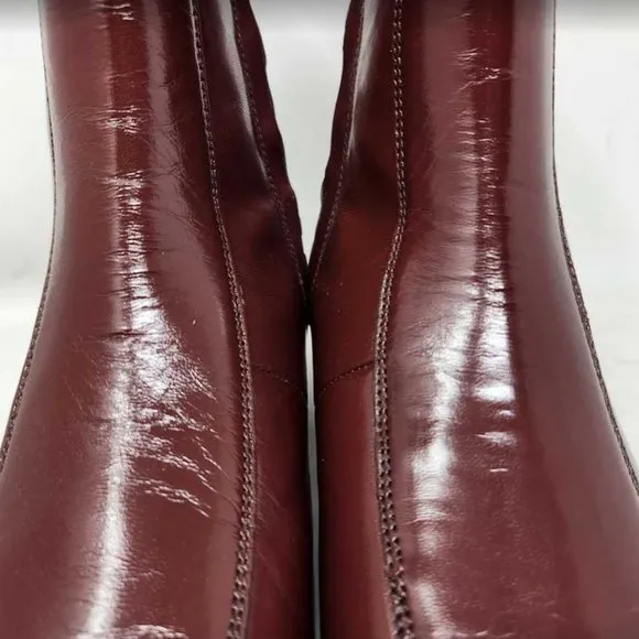 Men's 10.5 Florsheim Duke brown dress boots in Antique Gold Cavallo