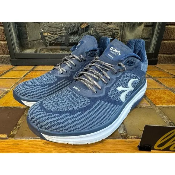 Mens 11 Gdefy Gravity Defyer HybridEX Astral Blue Athletic Running Shoes