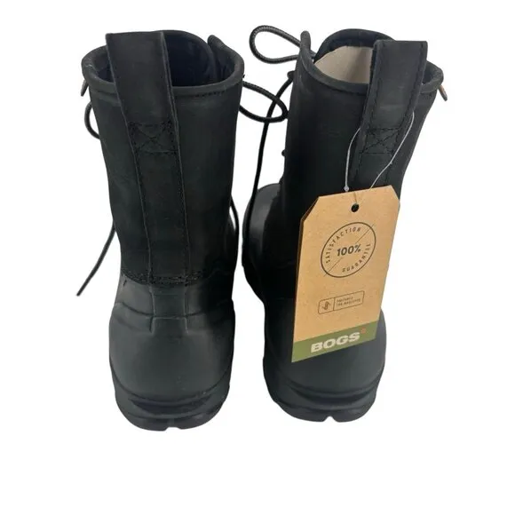 Men's 7 Bogs Sauvie Snow Leather Boots -40F Waterproof New