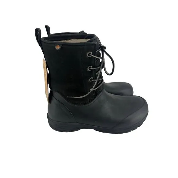 Men's 7 Bogs Sauvie Snow Leather Boots -40F Waterproof New