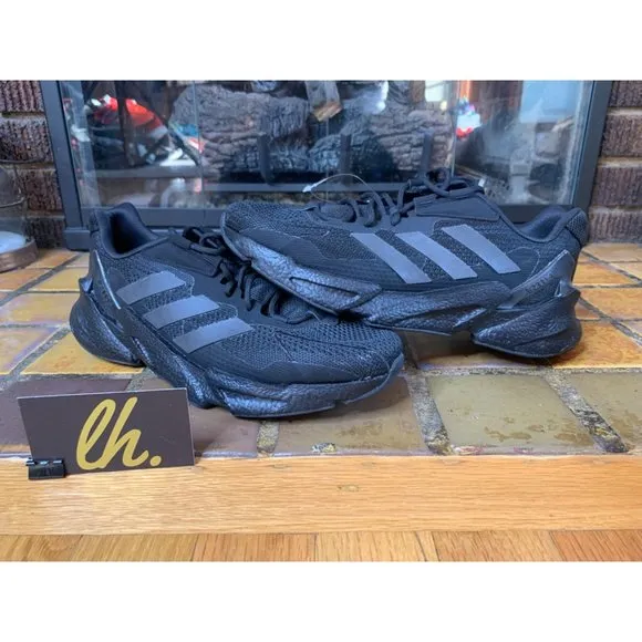 Mens 8.5 Adidas X9000L4 Triple Black Athletic Running Shoes S23667