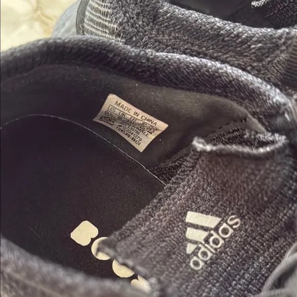 Men's Adidas Boost Black Athletic Shoes Like New