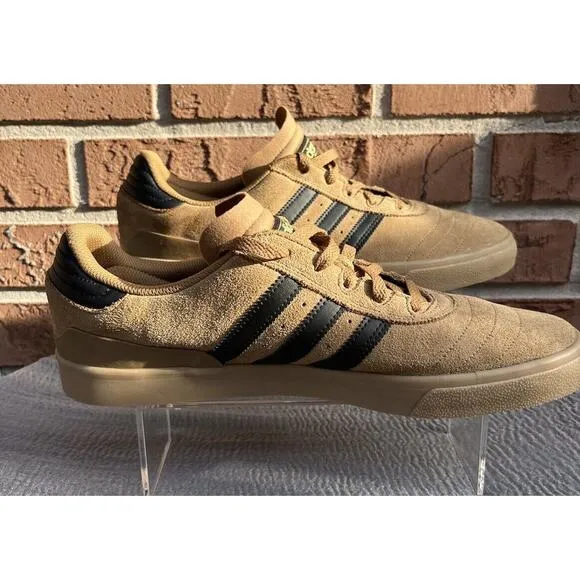 Men's Adidas Busenitz Brown/Tan and Black Raw Desert Gum Size 13.5