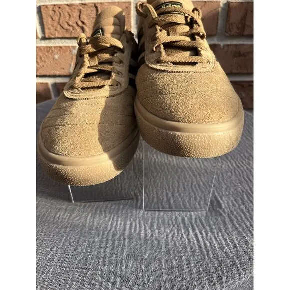 Men's Adidas Busenitz Brown/Tan and Black Raw Desert Gum Size 13.5