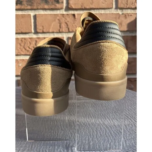 Men's Adidas Busenitz Brown/Tan and Black Raw Desert Gum Size 13.5