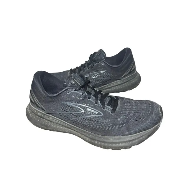 Men’s brooks glycerin 19 athletic running shoes size 12.5 D black