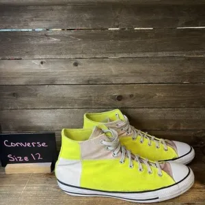 Mens Converse UV Light Changing Color High Top All Star Shoes Sneakers Size 12 M