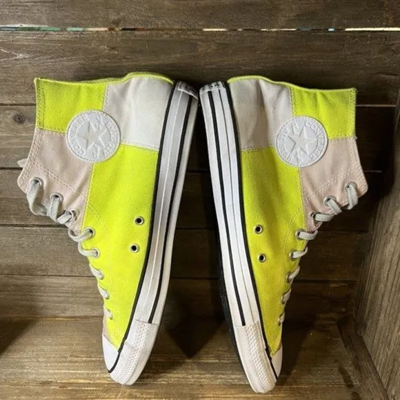 Mens Converse UV Light Changing Color High Top All Star Shoes Sneakers Size 12 M